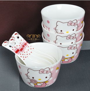 超級可愛韓式日式碗勺套裝 提升日常用餐體驗的日用小百貨