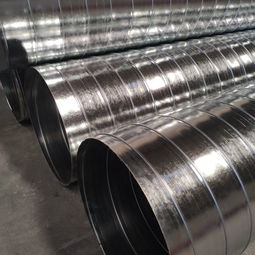 機制咬縫螺旋風管 廣東螺旋風管廠 星鐵風管直銷